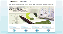 Desktop Screenshot of duvillaco.com